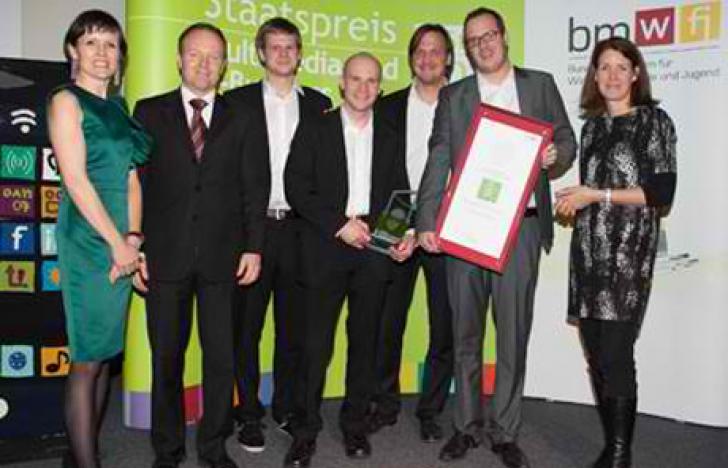 Projekt „pimcore“ gewinnt Staatspreis Multimedia und e-Business 2013